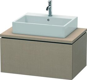 Duravit Konsolenunterschrank L-CUBE 400x820x547mm leinen