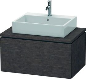 Duravit Konsolenunterschrank L-CUBE 400x820x547mm eiche dunkel gebürstet