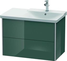 Duravit Waschtischunterbau XSQUARE Be re 565x810x473mm dolo grey hochglanz