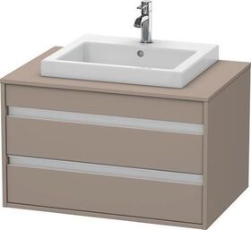 Duravit Waschtischunterbau KETHO 550x800x496mm basalt matt