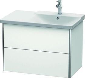 Duravit Waschtischunterbau XSQUARE Becken rechts 565x810x473mm weiß matt