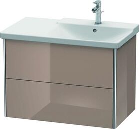 Duravit Waschtischunterbau XSQUARE Be re 565x810x473mm cappuccino hochglanz