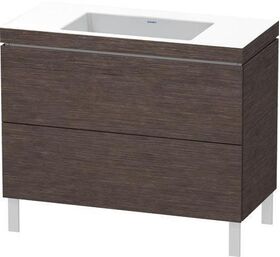 Duravit Waschtischunterbau L-CUBE m WT Vero Air 698x1000x480mm o HL Ei du