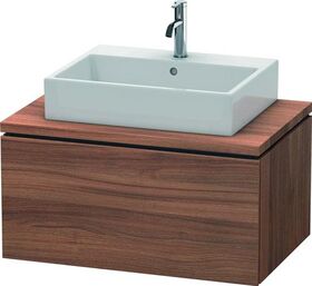 Duravit Konsolenunterschrank L-CUBE 400x820x547mm nussbaum natur