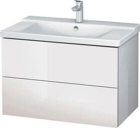 Duravit Waschtischunterbau L-CUBE 820x481x555mm weiß hochglanz