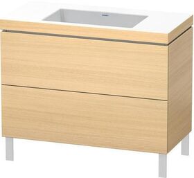 Duravit Waschtischunterbau L-CUBE m WT Vero Air 698x1000x480mm o HL medi E