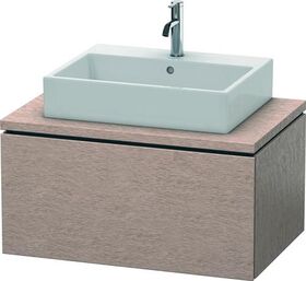 Duravit Konsolenunterschrank L-CUBE 400x820x547mm eiche kaschmir