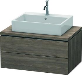 Duravit Konsolenunterschrank L-CUBE 400x820x547mm pine terra