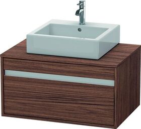 Duravit Waschtischunterbau KETHO 550x800x426mm nussbaum dunkel