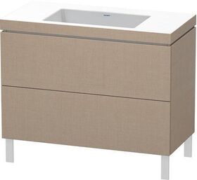 Duravit Waschtischunterbau L-CUBE m WT Vero Air 698x1000x480mm o HL leinen