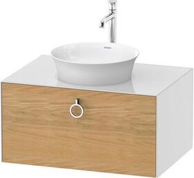 Duravit Waschtischunterbau WHITE TULIP 800x408mm 1 Ausz. No we sdm ES Ei mitte