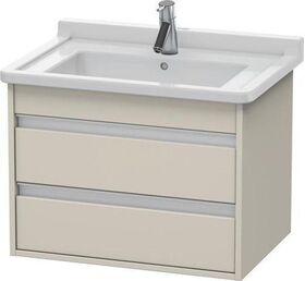 Duravit Waschtischunterbau KETHO 465x650x480mm betongrau matt