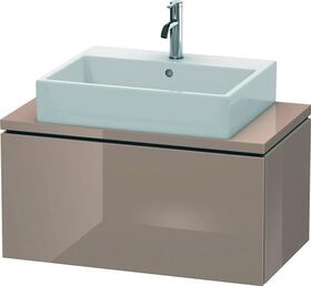 Duravit Konsolenunterschrank L-CUBE 400x820x477mm cappuccino hochglanz