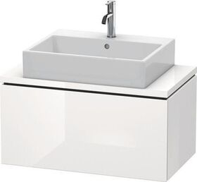 Duravit Konsolenunterschrank L-CUBE 400x820x477mm weiß supermatt