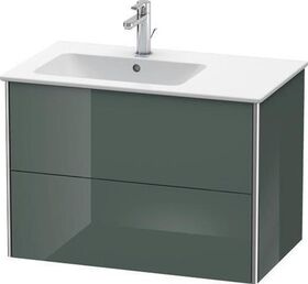 Duravit Waschtischunterbau XSQUARE 560x810x478mm Be li dolo grey hochglanz