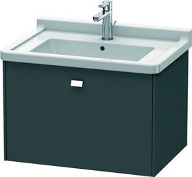 Duravit Waschtischunterbau BRIOSO Griff chrom 452x670x469mm graphit matt