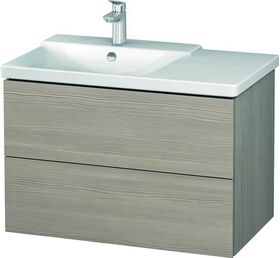 Duravit Waschtischunterbau L-CUBE 820x481x555mm pine silver