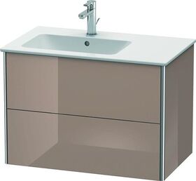 Duravit Waschtischunterbau XSQUARE 560x810x478mm Be li cappuccino hochglanz