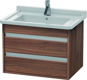 Duravit Waschtischunterbau KETHO 465x650x480mm nussbaum natur