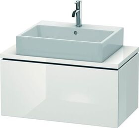 Duravit Konsolenunterschrank L-CUBE 400x820x477mm weiß hochglanz