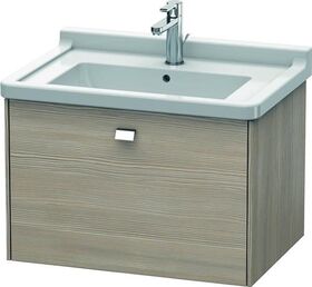 Duravit Waschtischunterbau BRIOSO Griff chrom 452x670x469mm pine silver