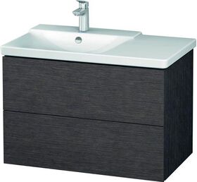 Duravit Waschtischunterbau L-CUBE 820x481x555mm eiche dunkel gebürstet