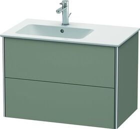 Duravit Waschtischunterbau XSQUARE 560x810x478mm Be li steingrau seidenmatt