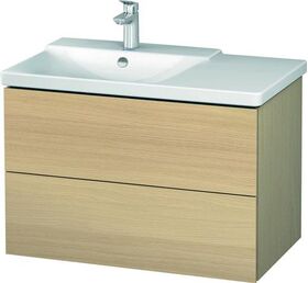 Duravit Waschtischunterbau L-CUBE 820x481x555mm mediterrane eiche