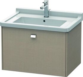 Duravit Waschtischunterbau BRIOSO Griff chrom 452x670x469mm leinen