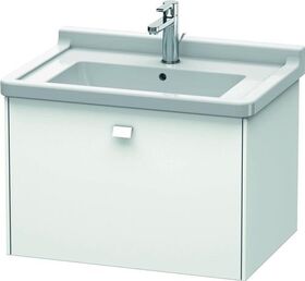 Duravit Waschtischunterbau BRIOSO Griff Frontfarbe 452x670x469mm weiß matt