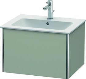 Duravit Waschtischunterbau XSQUARE 400x610x478mm taupe seidenmatt