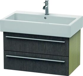 Duravit Waschtischunterbau X-LARGE 443x750x448mm eiche dunkel gebürstet