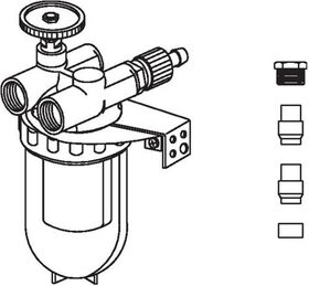 OV Einstrangfilter-Set mit Rücklaufzuführung im Karton