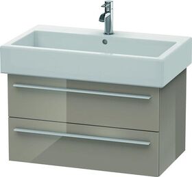 Duravit Waschtischunterbau X-LARGE 443x750x448mm cappucino hochglanz