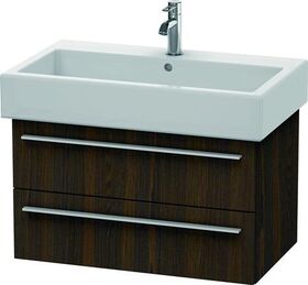 Duravit Waschtischunterbau X-LARGE 443x750x448mm nussbaum gebürstet