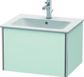 Duravit Waschtischunterbau XSQUARE 400x610x478mm lichtblau matt