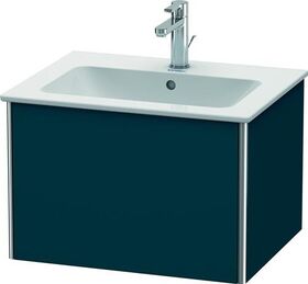 Duravit Waschtischunterbau XSQUARE 400x610x478mm nachtblau seidenmatt