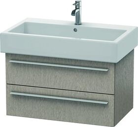 Duravit Waschtischunterbau X-LARGE 443x750x448mm eiche kaschmir