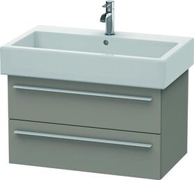 Duravit Waschtischunterbau X-LARGE 443x750x448mm basalt matt