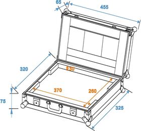 ROADINGER Laptop-Case LC-15 maximal 370x255x30mm