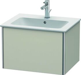 Duravit Waschtischunterbau XSQUARE 400x610x478mm taupe matt