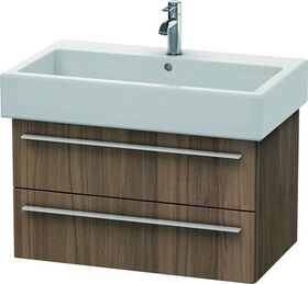 Duravit Waschtischunterbau X-LARGE 443x750x448mm nussbaum natur