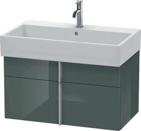 Duravit Waschtischunterbau VERO AIR 440x784x431mm dolomiti grey hochglanz