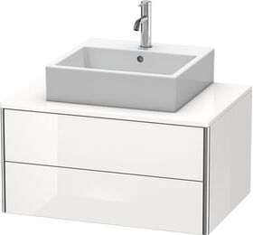 Duravit Waschtischunterbau XSQUARE 400x1200x548mm taupe supermatt