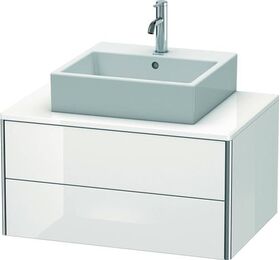 Duravit Waschtischunterbau XSQUARE 400x800x548mm weiß hochglanz