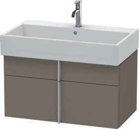 Duravit Waschtischunterbau VERO AIR 440x784x431mm flannel grey seidenmatt