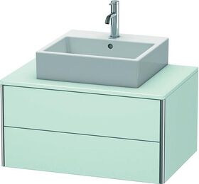 Duravit Waschtischunterbau XSQUARE 400x800x548mm lichtblau matt