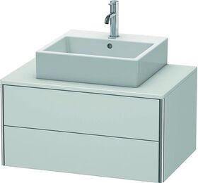 Duravit Waschtischunterbau XSQUARE 400x800x548mm weiß seidenmatt