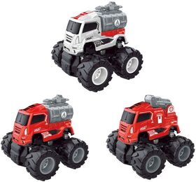 SZ D/C Monstertruck, 3-f.sort.,im Displ.