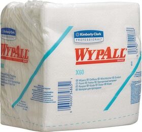 Wischtuch WYPALL X60 6034 L310xB320ca.mm weiß 1-lagig 12 Btl.à 76 Tü.